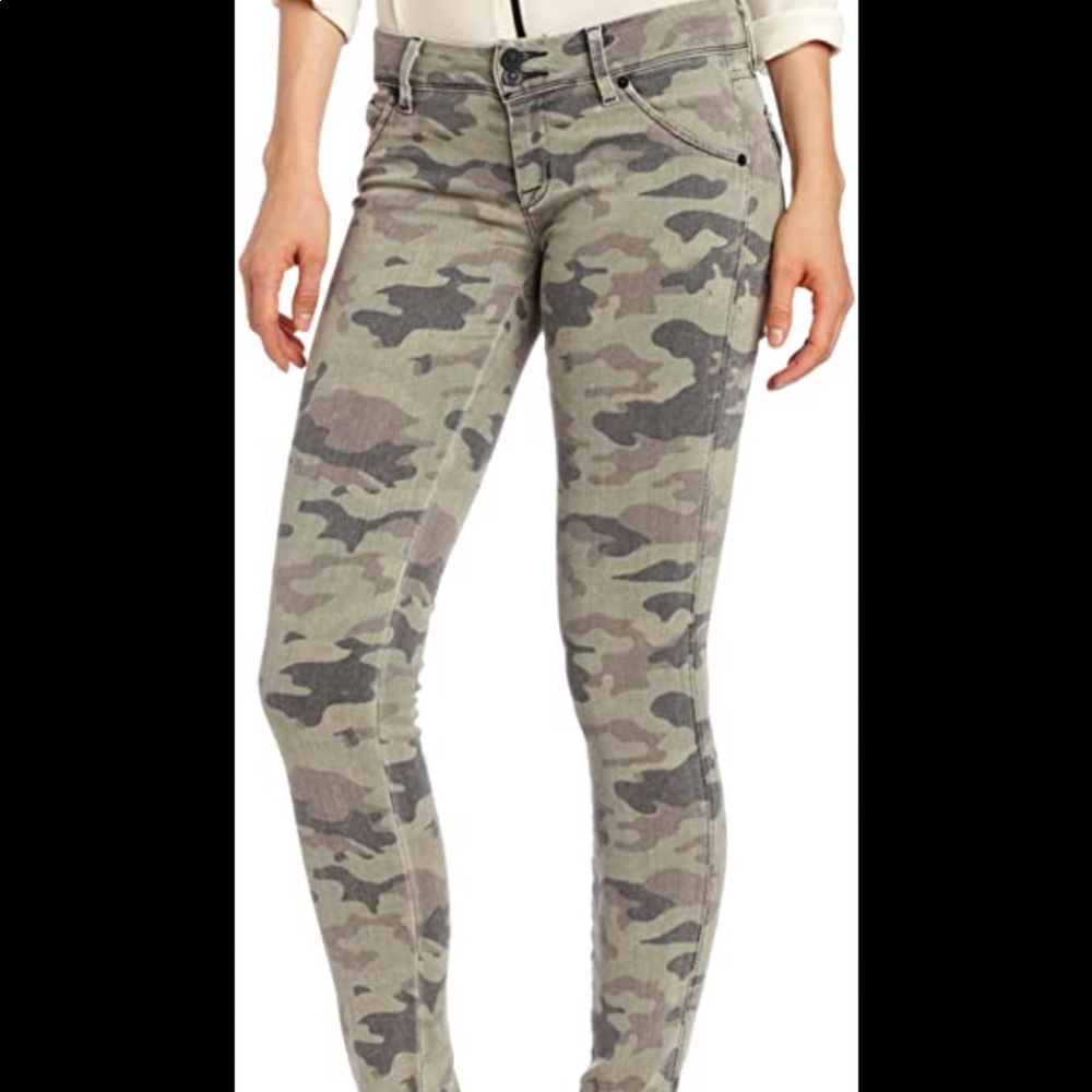 Hudson Camo Collin Skinny Jean